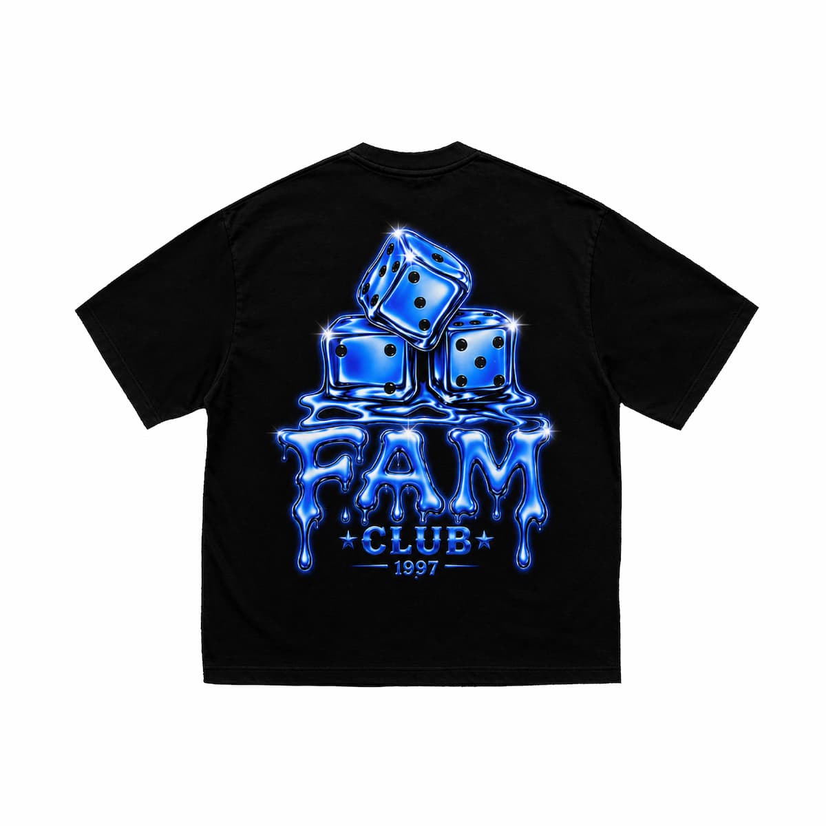 FAM Club Dice Tee - Black