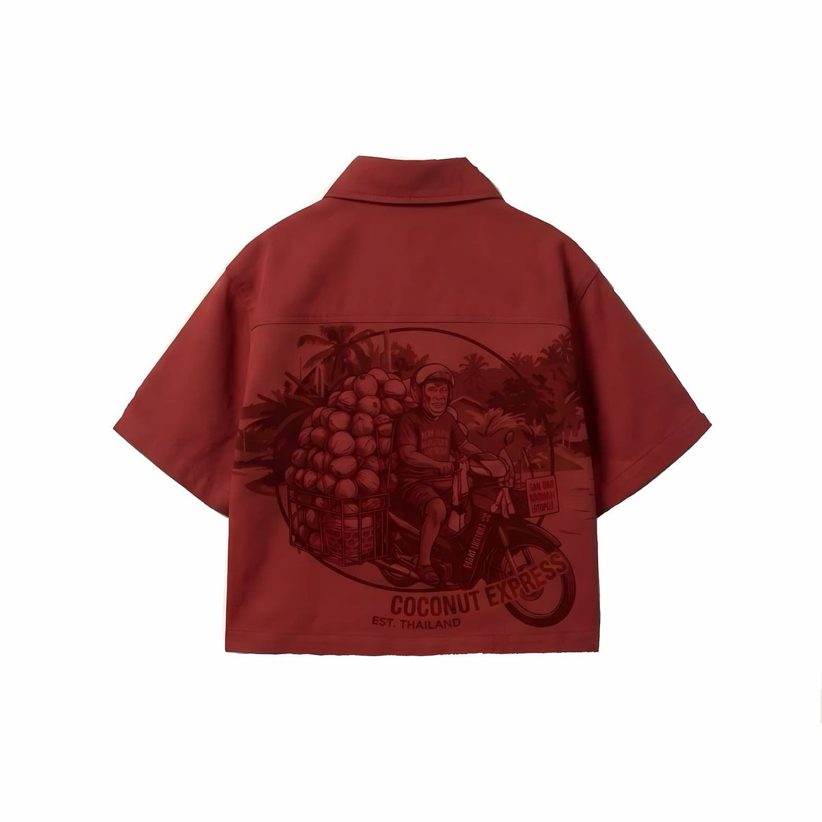 FAM Coconut Express Shirt – Red