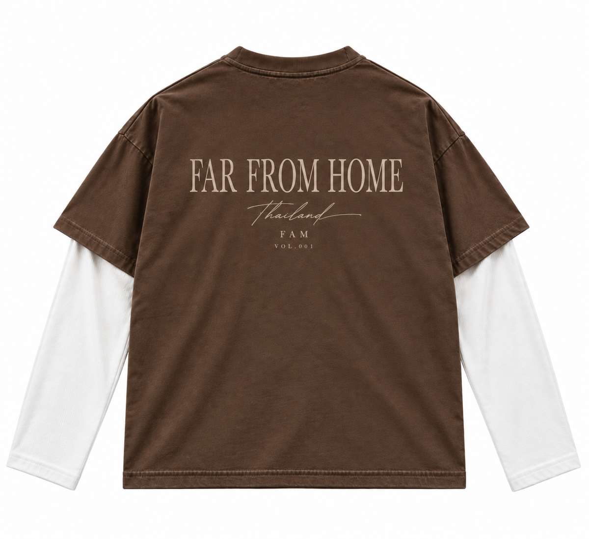 FAM Far From Home Layered LS — Brown