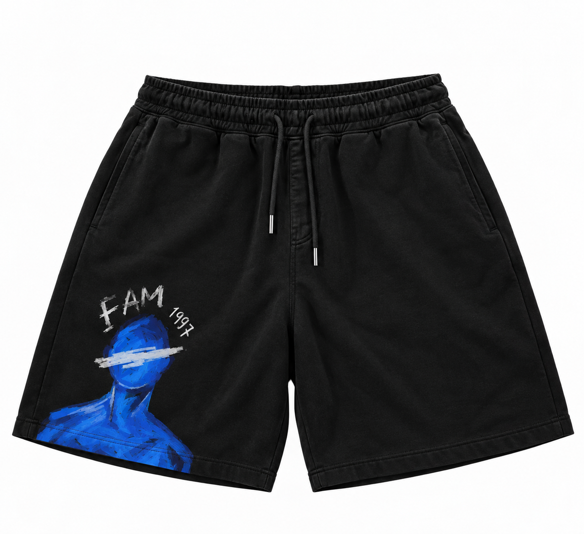 FAM Faceless Shorts - Black