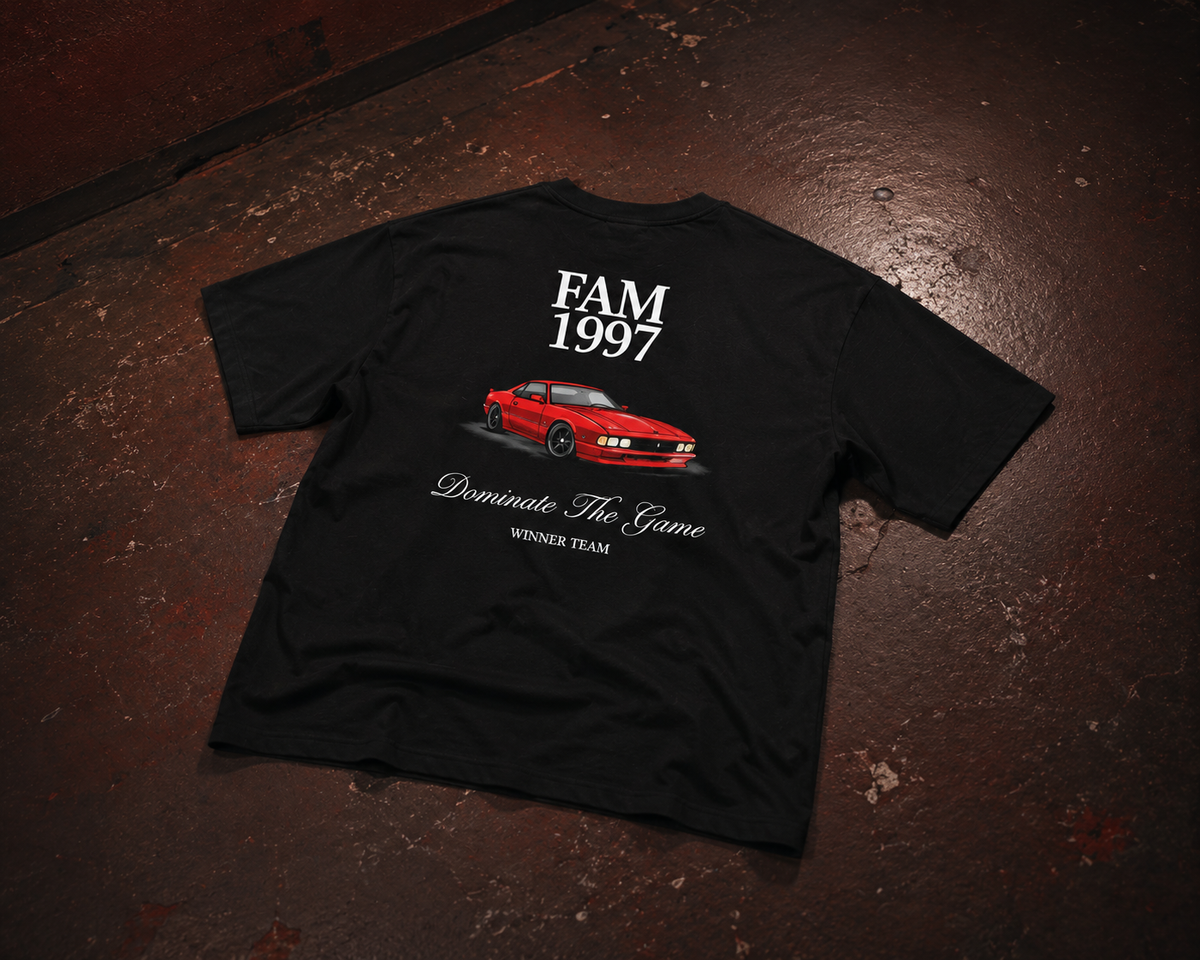 FAM No Brakes Tee - Black (REPLACE)