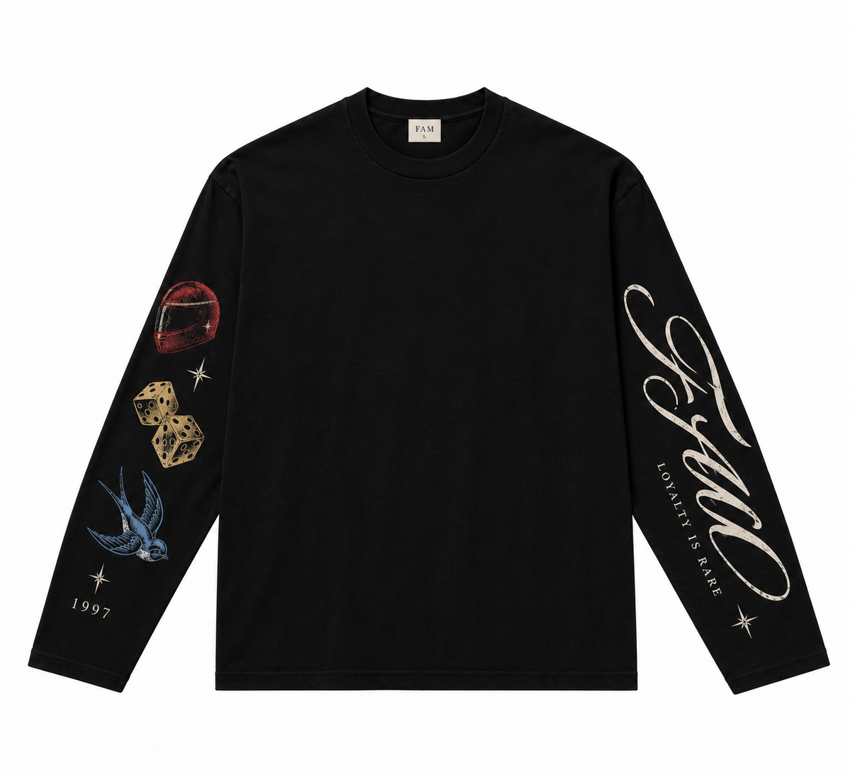 FAM Loyalty LS - Black