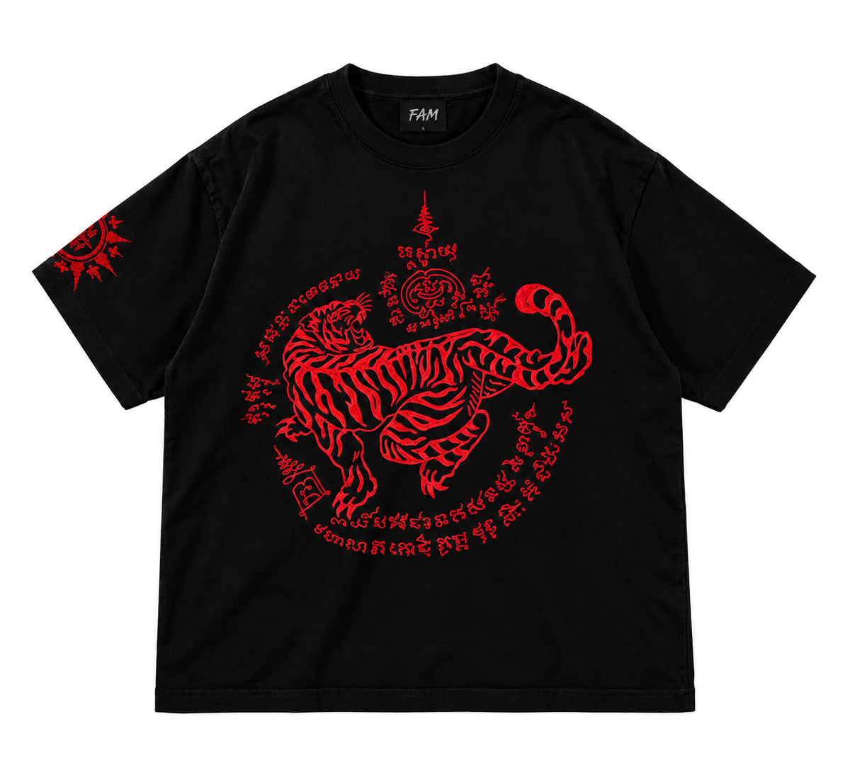 FAM Sak Yant Tee — Black