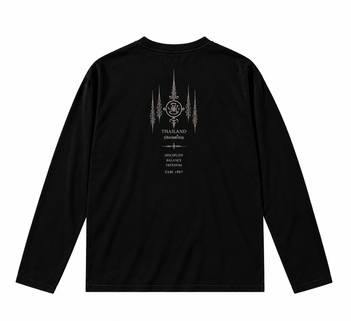 FAM Dragon Long Sleeve -  Black