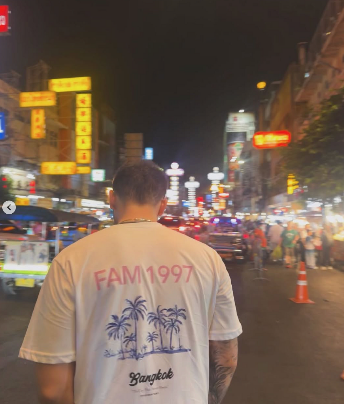 FAM Bangkok Tee - White
