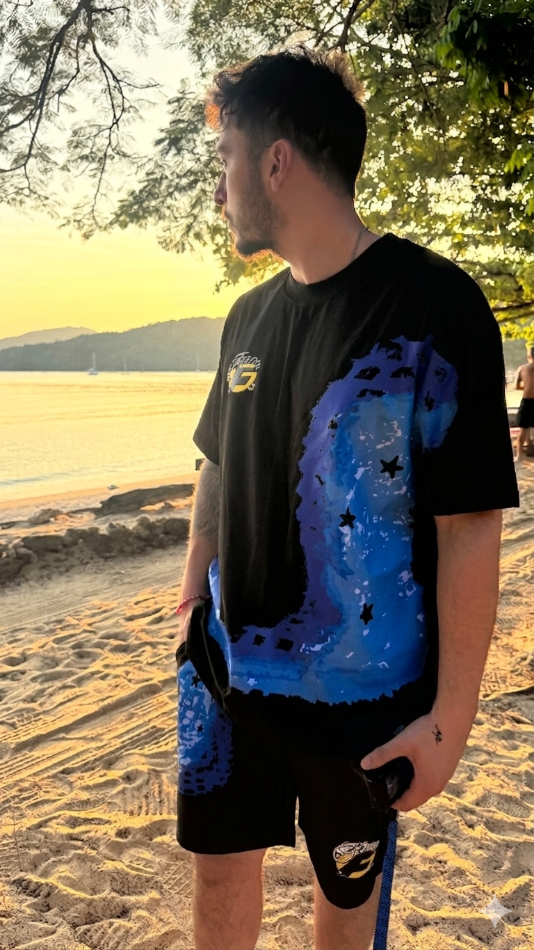 FAM Splash Short - Black