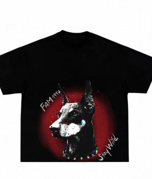 Stay Wild” Tiger Tee-White