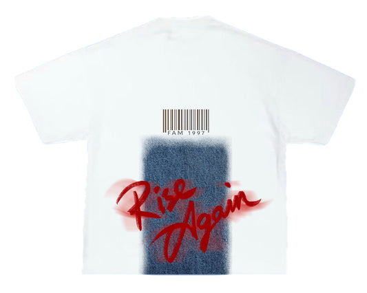 “Rise Again” Tee-White