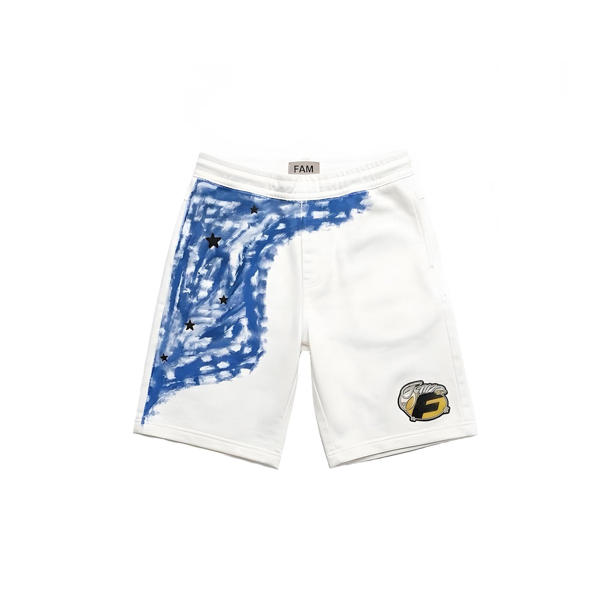 FAM Splash Short - White