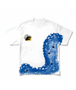 Fam Splash Tee - White