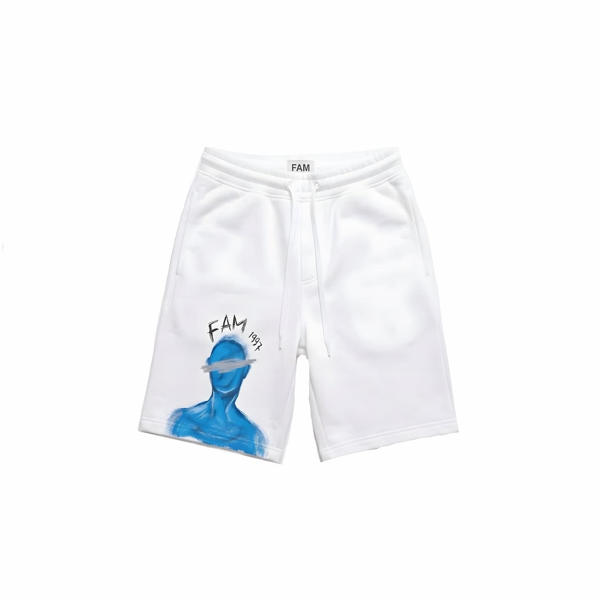 FAM Faceless Shorts - White