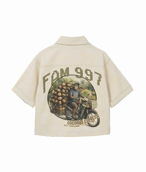FAM Coconut Express Shirt – Off White