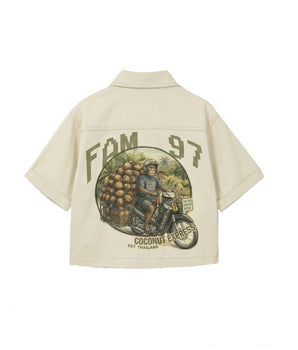 FAM Coconut Express Shirt – Off White