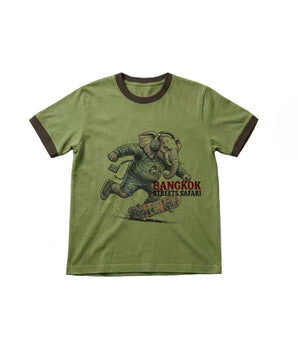 FAM Bangkok Streets Safari Tee – Olive