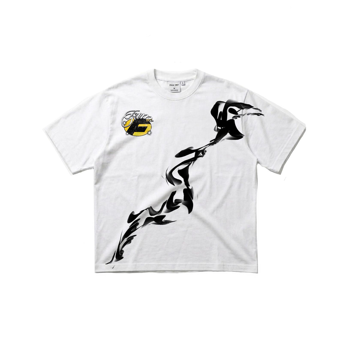 FAM Smoke Tee – White
