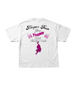 FAM Smoke Tee – White