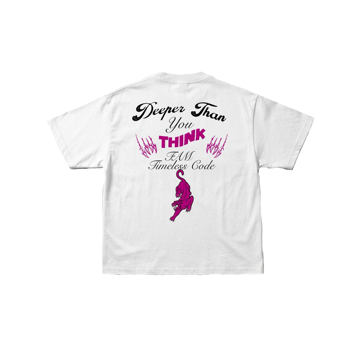 FAM Smoke Tee – White