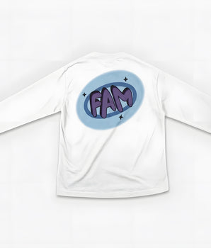 FAM Faceless Long Sleeve - White