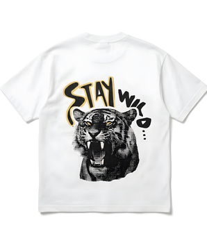 FAM Stay Wild Tee - White