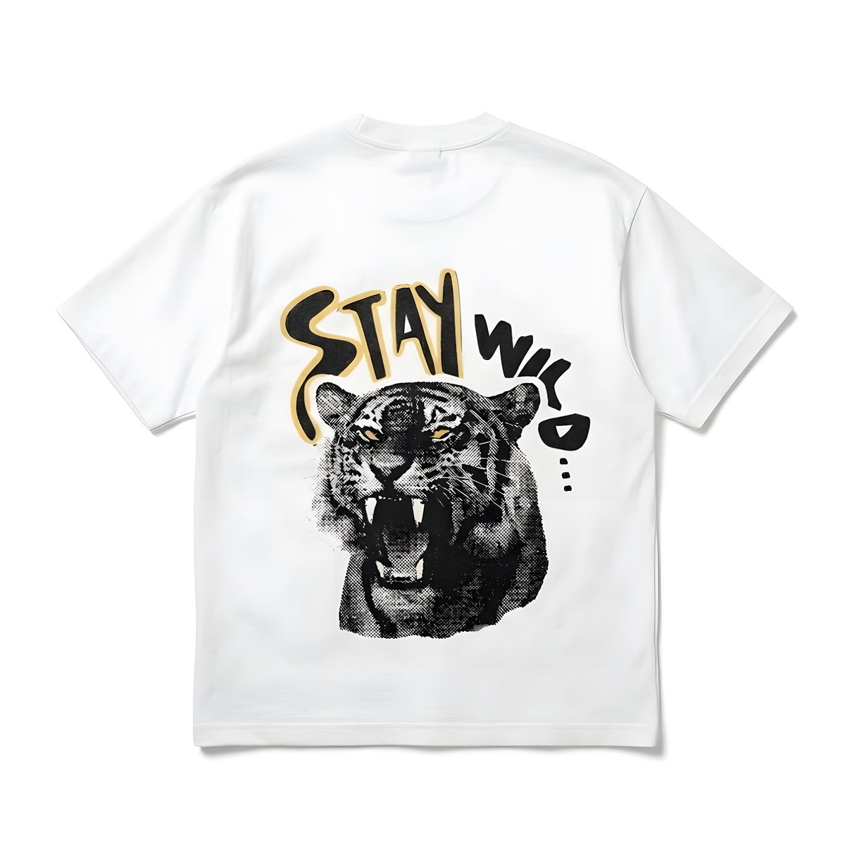 FAM Stay Wild Tee - White