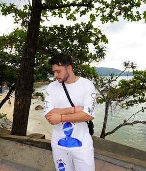 FAM Faceless Shorts - White